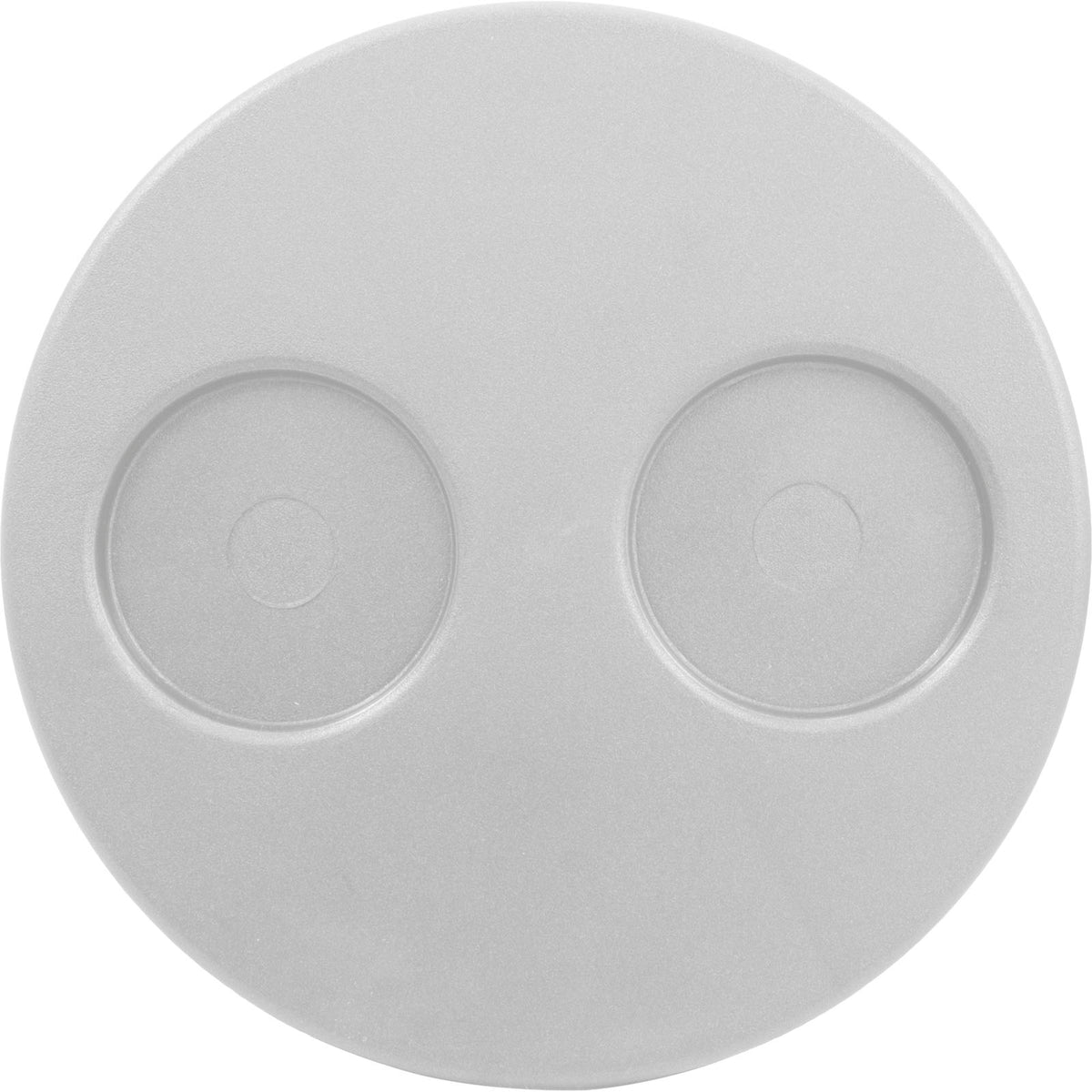 Niche Lid, Waterway Top-Load, with Cup Holder Lid, White