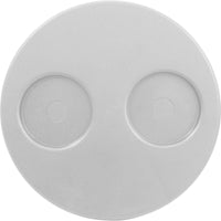 Niche Lid, Waterway Top-Load, with Cup Holder Lid, White