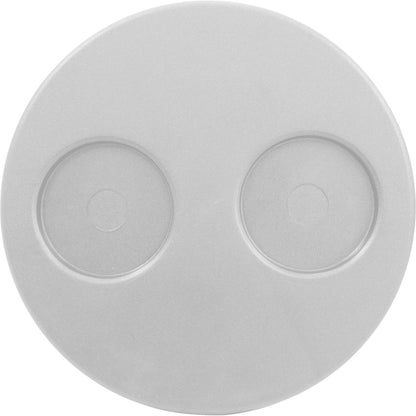 Niche Lid, Waterway Top-Load, with Cup Holder Lid, White