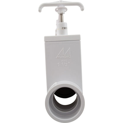 Gate Valve, UniBody, Magic, 1-1/2"s x 1-1/2"spg, 80psi