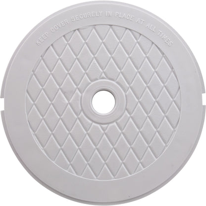 Lid, Hayward SP1090/1092/1096/1097/1098, 6-5/8"dia, White