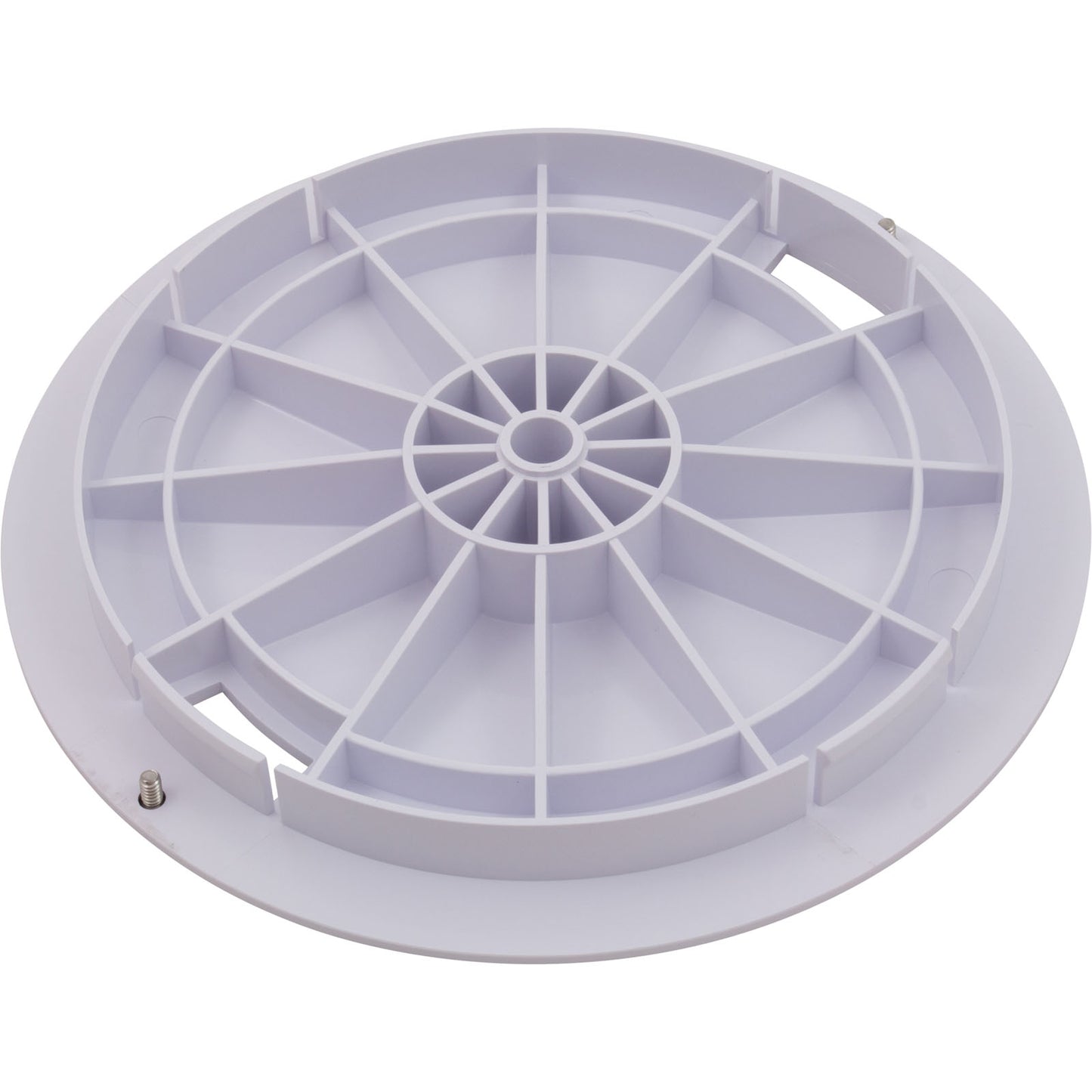 Couvercle, générique, écumoire SP1070, diamètre 9-7/8", blanc