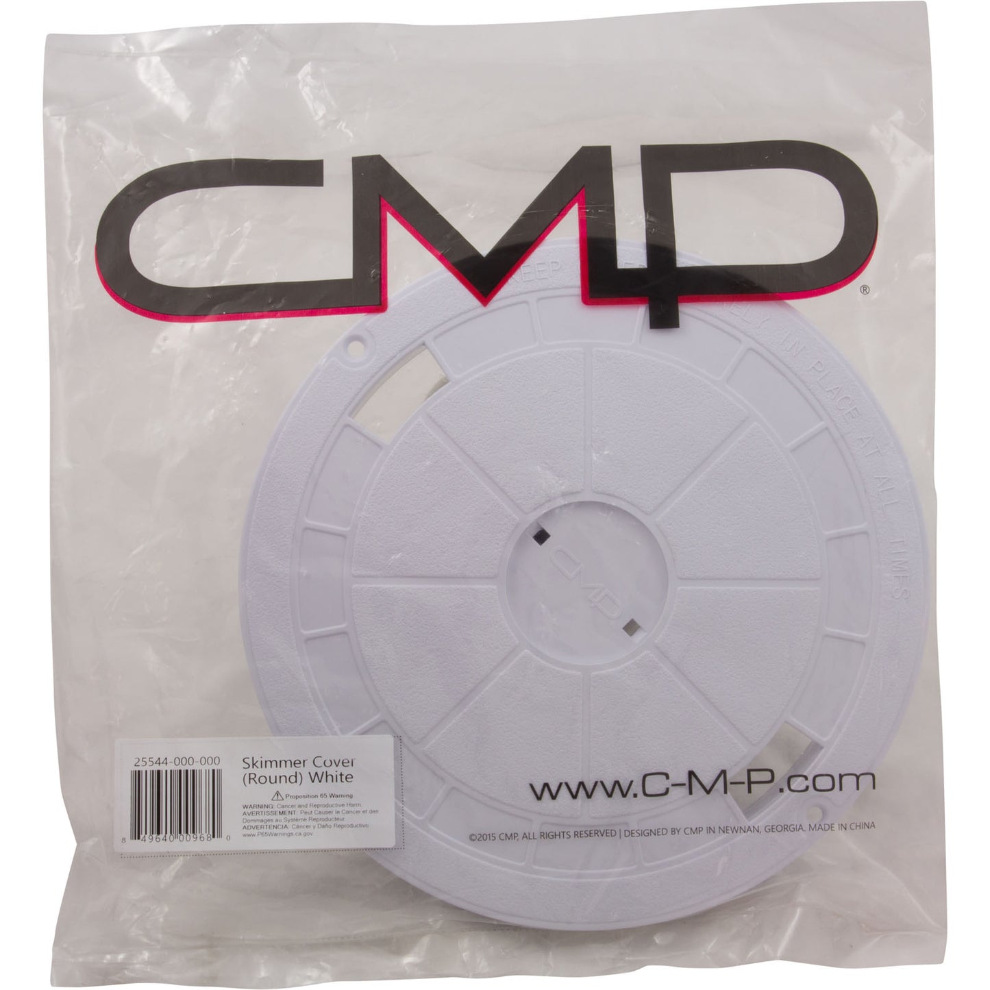 Couvercle, générique, écumoire SP1070, diamètre 9-7/8", blanc