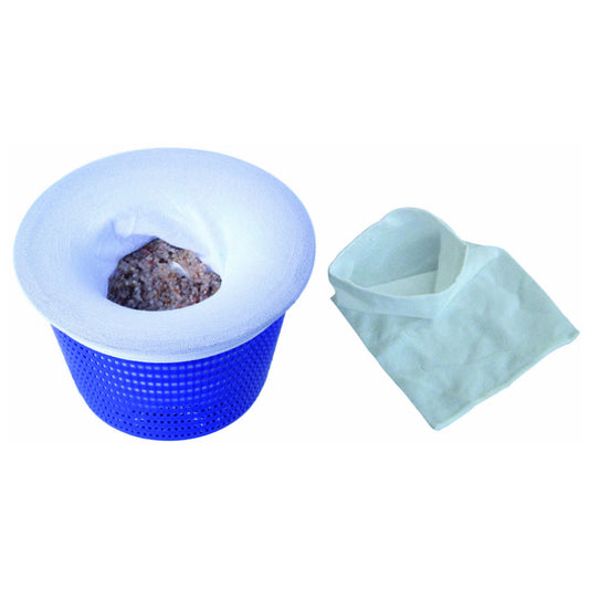 PS402PBH PoolStyle 5/PK Large Filter Saver Skimmer Sock