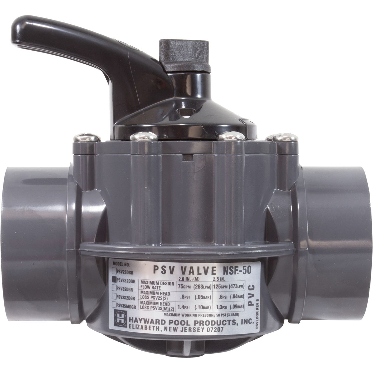 PVC 2 Port 2-2.5 Diverter Valve