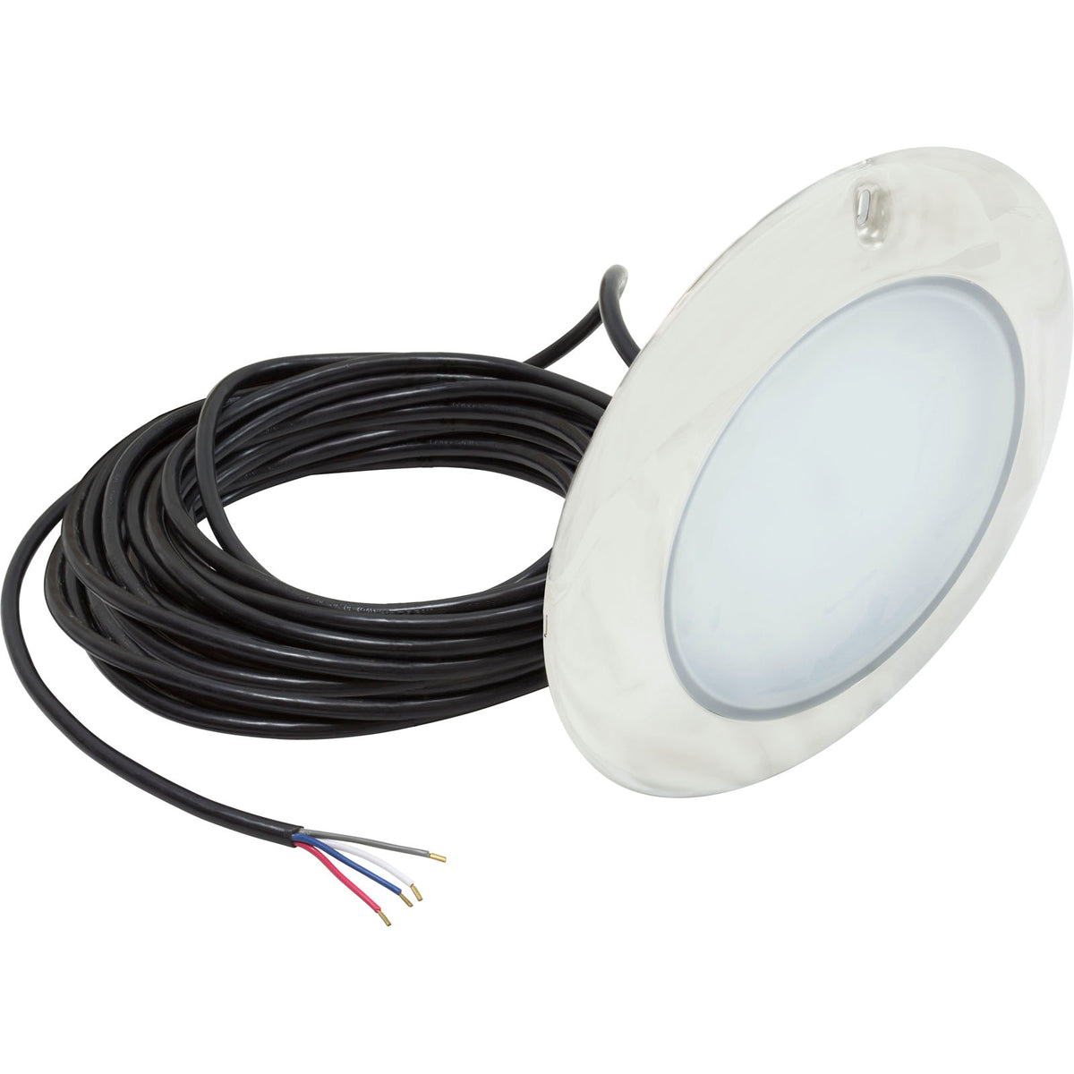 PAL EvenGlow Large Niche Light, RGB, 12vdc 80ft, SS Escutcheon