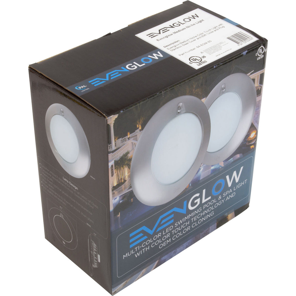 PAL EvenGlow Small Niche Light, RGB, 12v 80ft