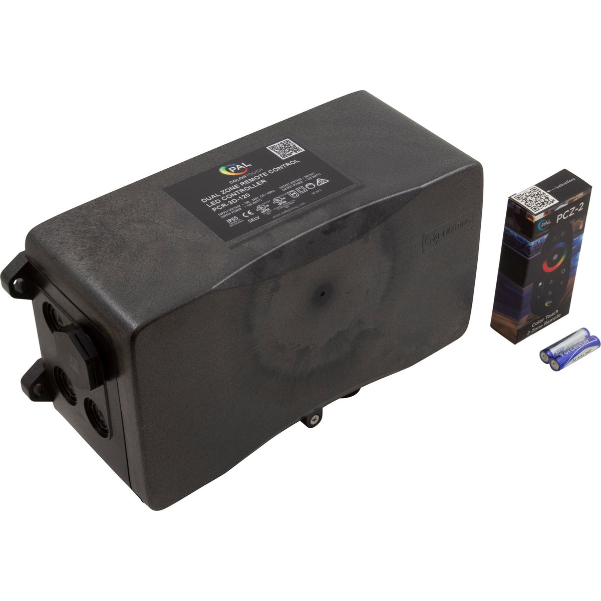 PAL 120W Multi Color Dual Zone Rem Ctrl Transformer 24VDC