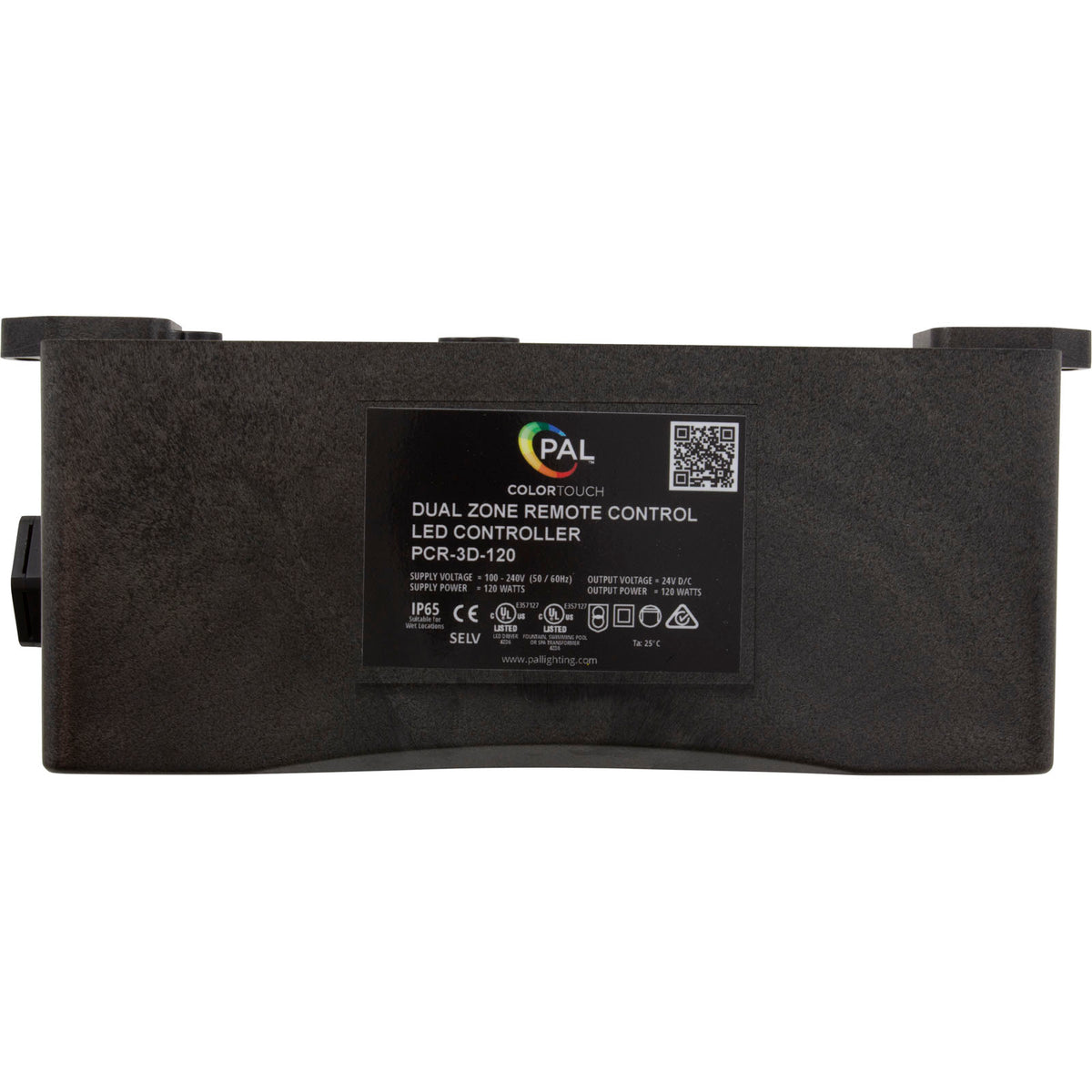 PAL 120W Multi Color Dual Zone Rem Ctrl Transformer 24VDC