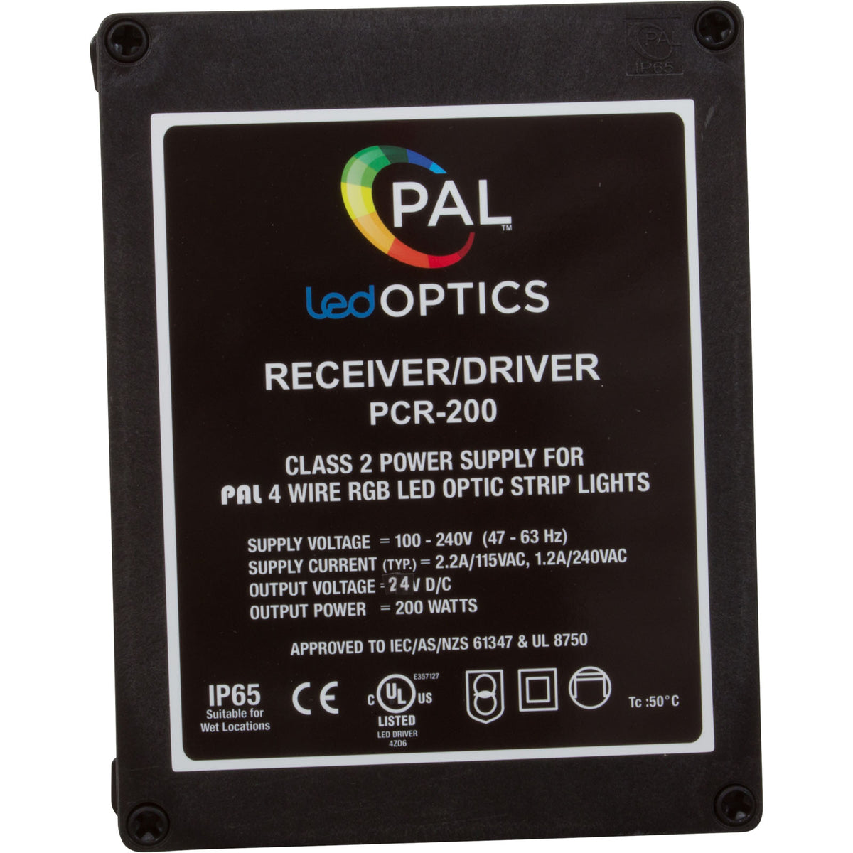 PCR-300U Driver, PAL, 24vdc, w/cloning, w/remote