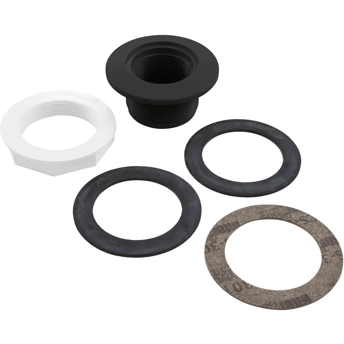 Locknut Fitting (Black)