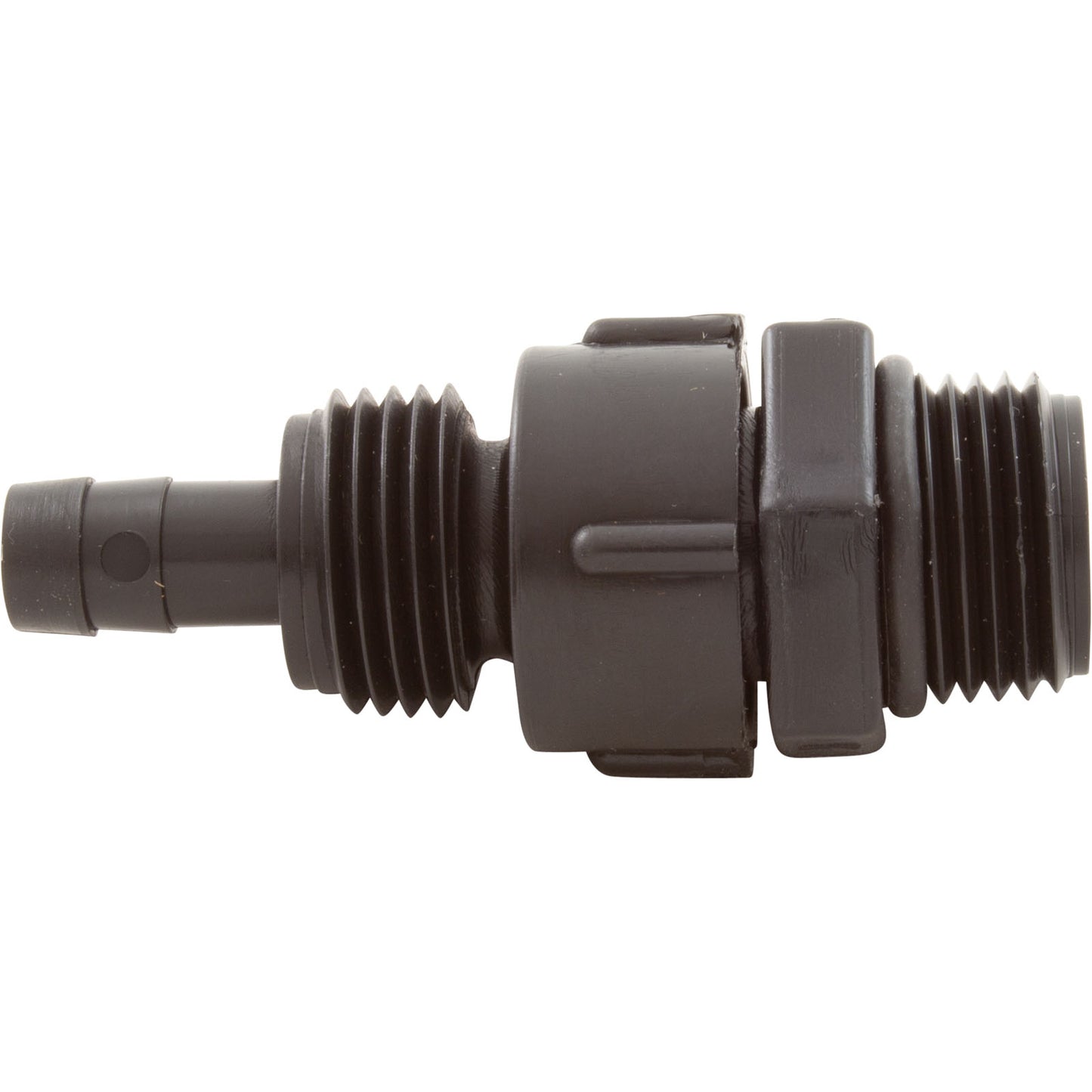 Check Valve, Mazzei C83, 1/2"mpt x 3/8"b, PVDF