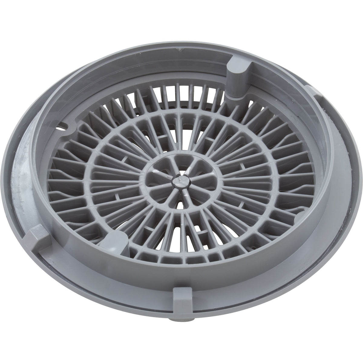 Gunite Main Drain Frame, Galaxy Lid (Av) , Gray