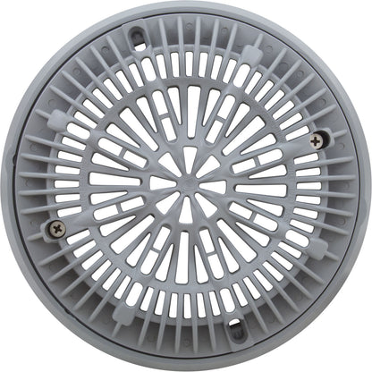 Gunite Main Drain Frame, Galaxy Lid (Av) , Gray