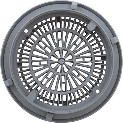 Gunite Main Drain Frame, Galaxy Lid (Av) , Gray