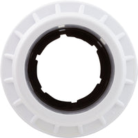 Fiberglass Pool Wallfitting, W/Nut, Black, No Gasket