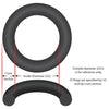 O-Ring, Buna-N, 1/2" ID, 3/32" Cross Section, Generic