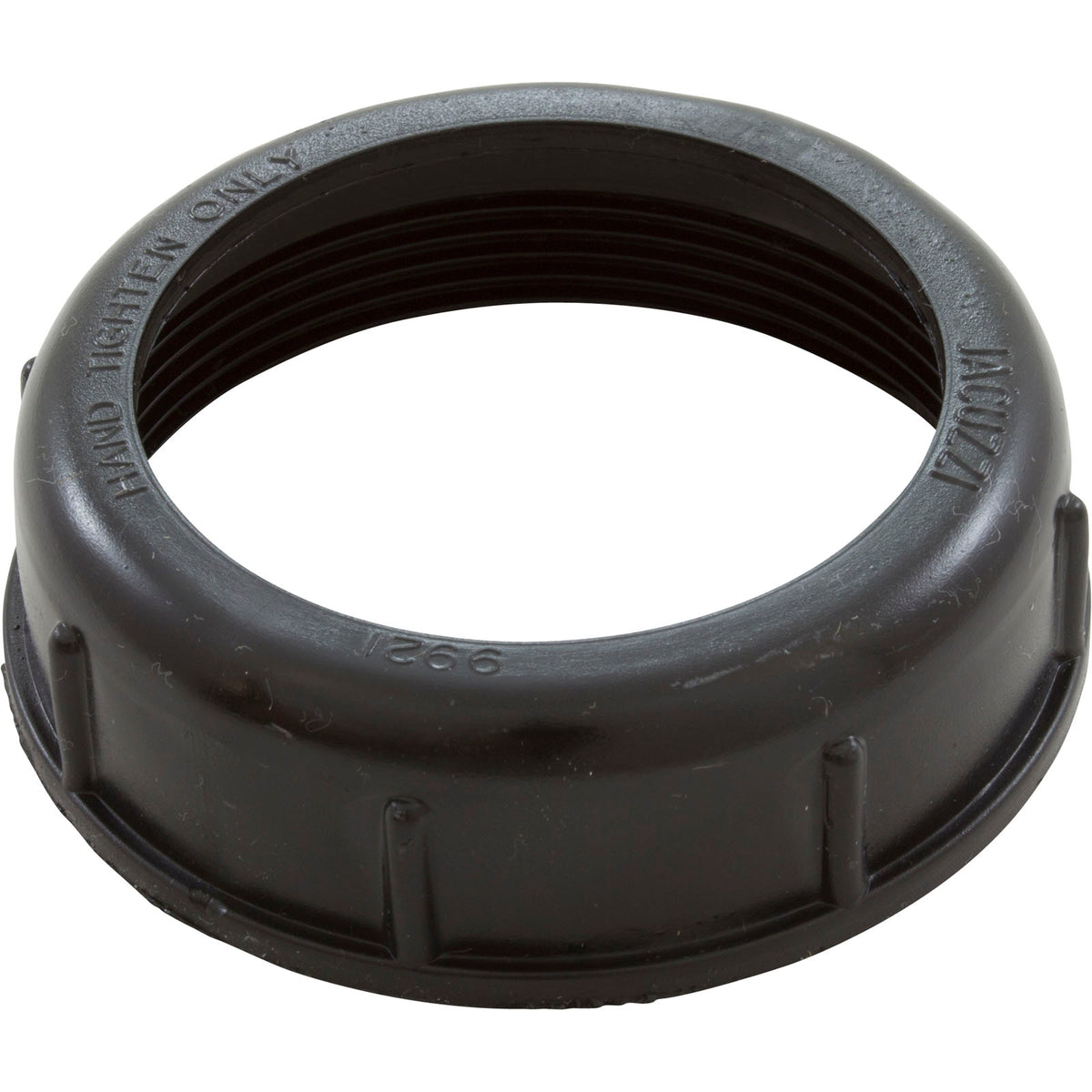 Nut 3-10 Butt PVC Black