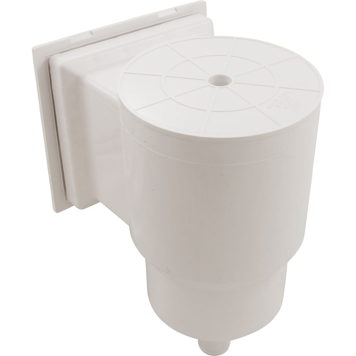 Skimmer Complete, WW FloPro II, Pool V/F, Short Throat, Wht