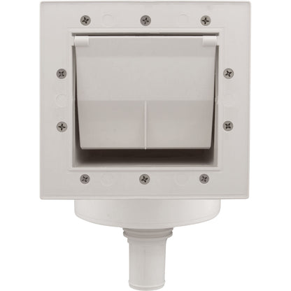 Skimmer Complete, WW FloPro II, Pool V/F, Short Throat, Wht