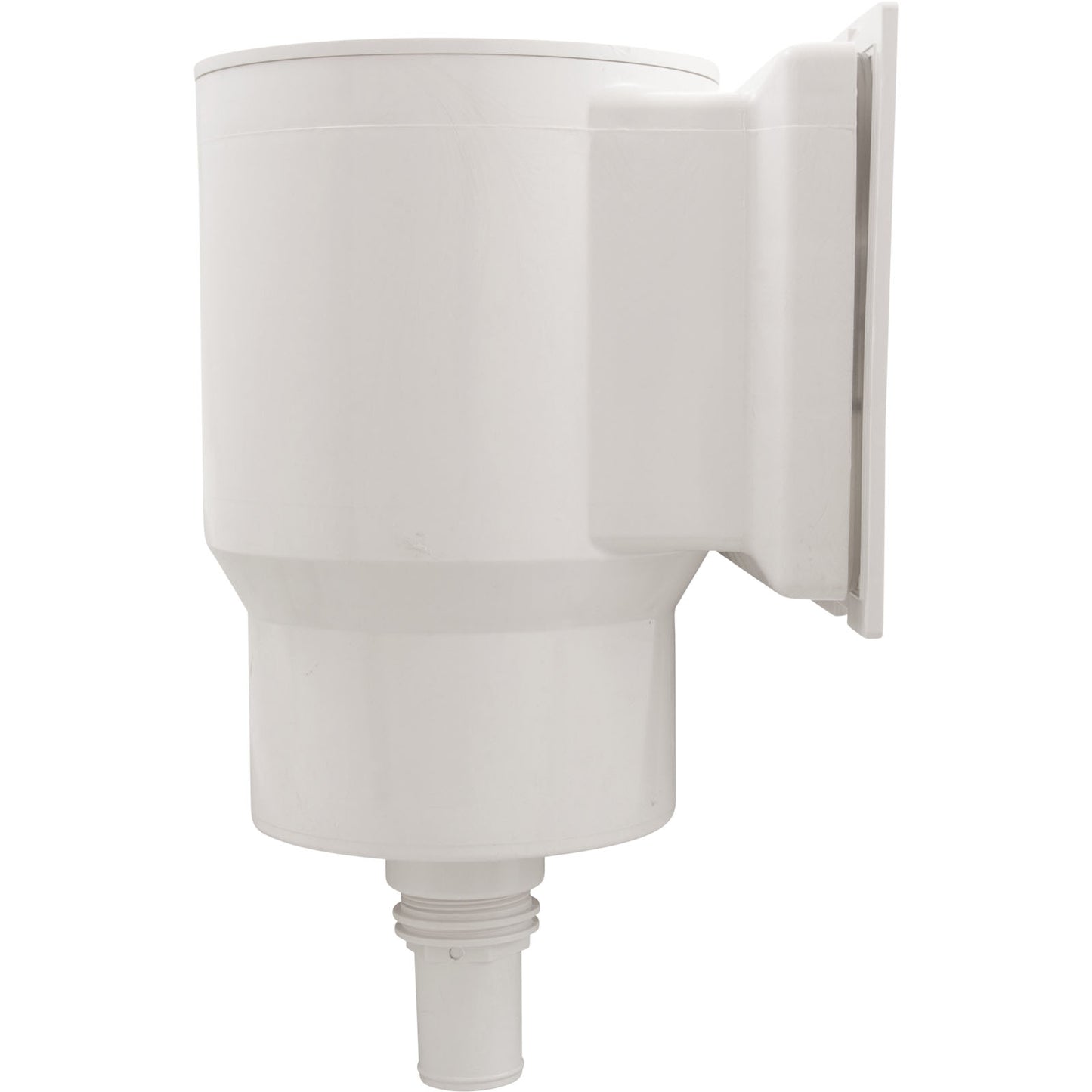 Skimmer Complete, WW FloPro II, Pool V/F, Short Throat, Wht