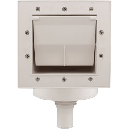 Skimmer Complete, WW FloPro II, Pool V/F, Short Throat, Wht