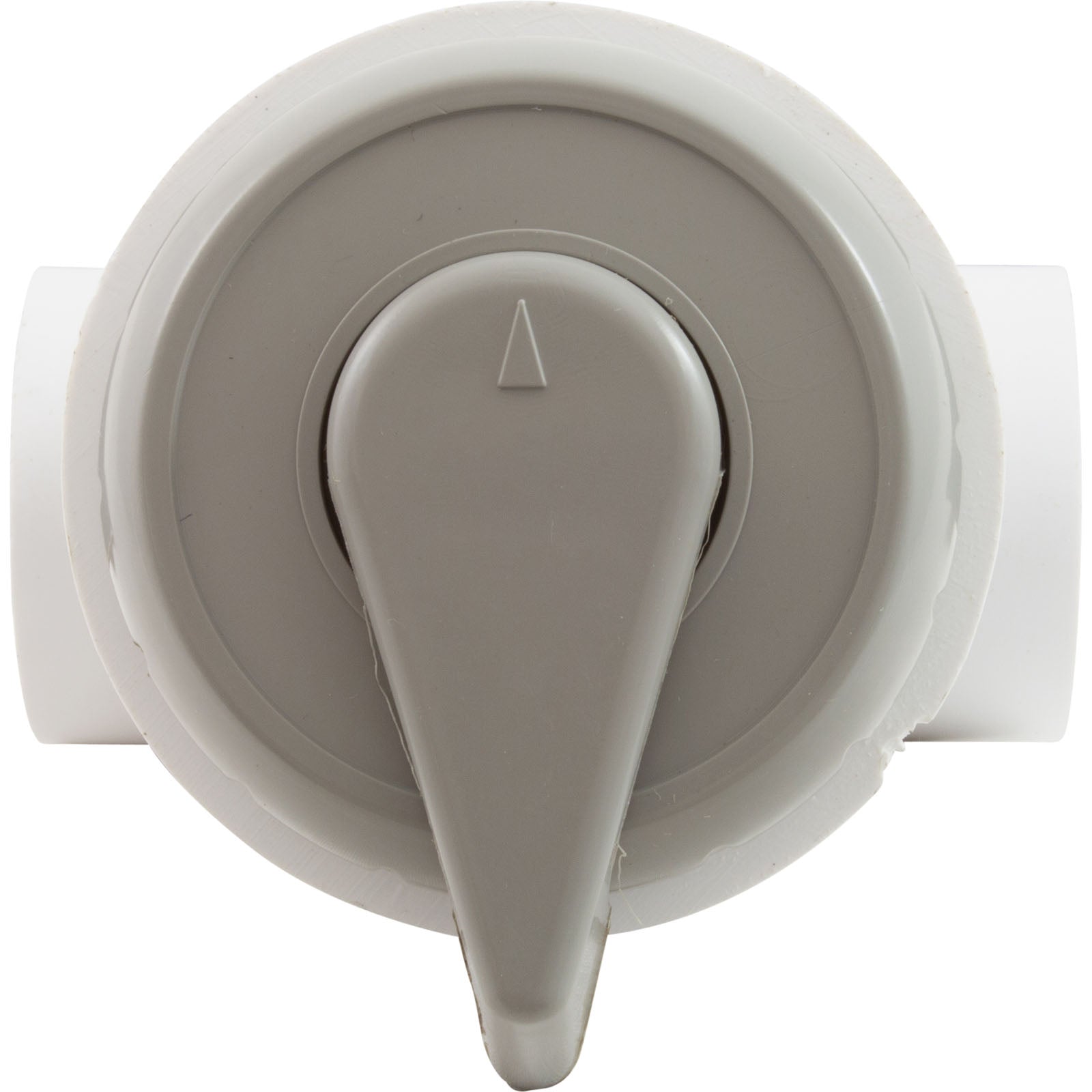 Diverter Valve, WW, 1", 2 Port, Top Mount, Vertical, Gry