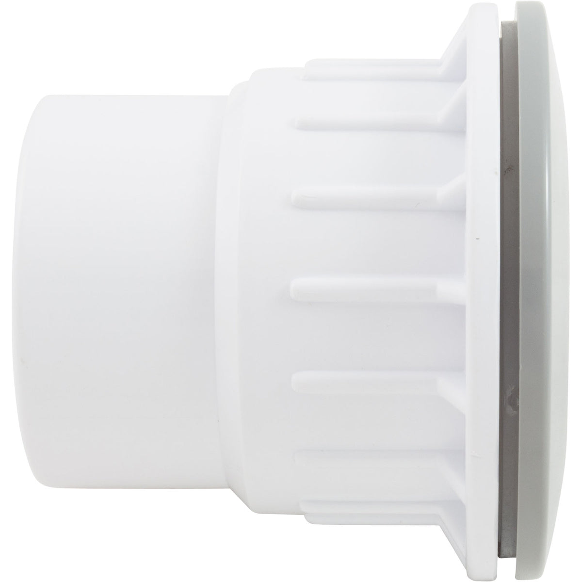Wall Return Fitting, CMP, 1-1/2"s x 2"spg x 1-1/2"fpt, FG, Gry