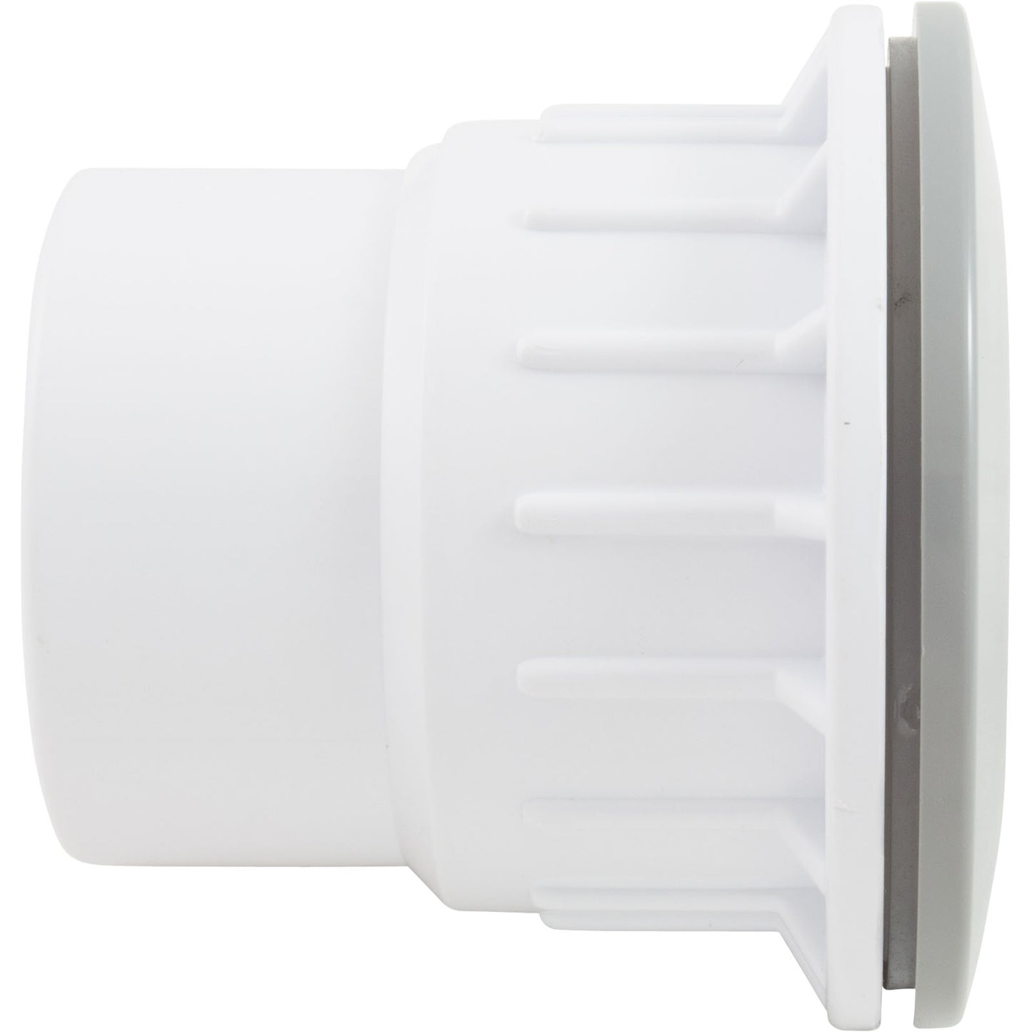 Wall Return Fitting, CMP, 1-1/2"s x 2"spg x 1-1/2"fpt, FG, Gry