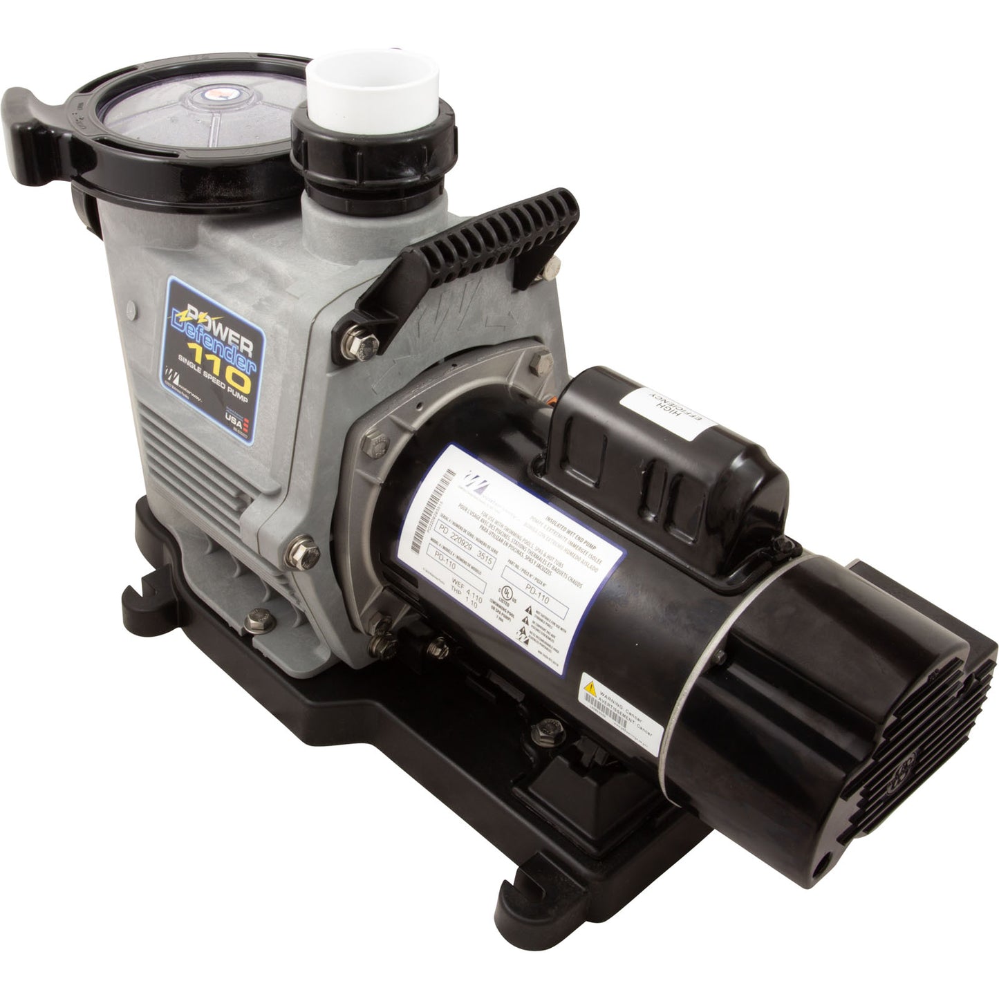 Pump, Waterway Power Defender PD-110, 1.1hp, 115/230v, 1-Spd