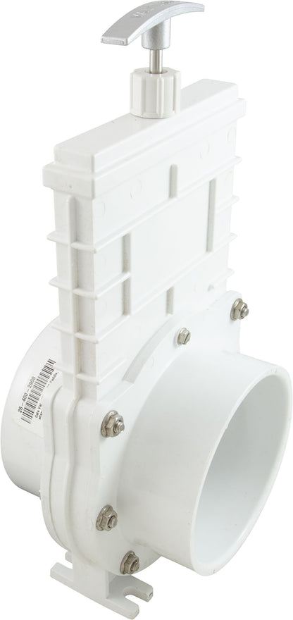 Gate Valve, 3 pc, SS Paddle, Valterra, 4"s x 4"s, 20psi