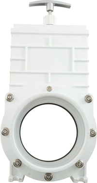Gate Valve, 3 pc, SS Paddle, Valterra, 4"s x 4"s, 20psi