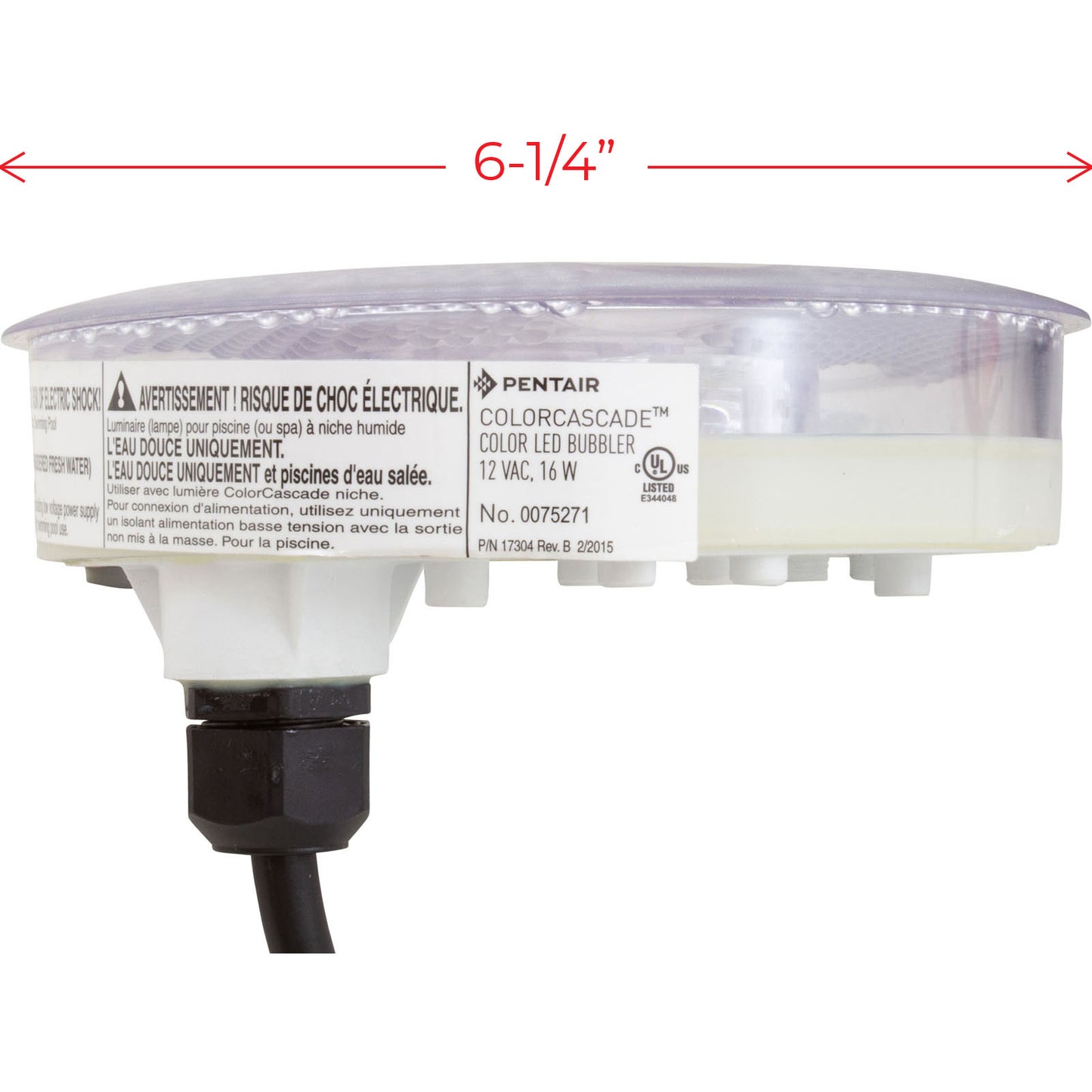 Repl Light Engine, Pentair ColorCasade LED Bubbler, 100ft