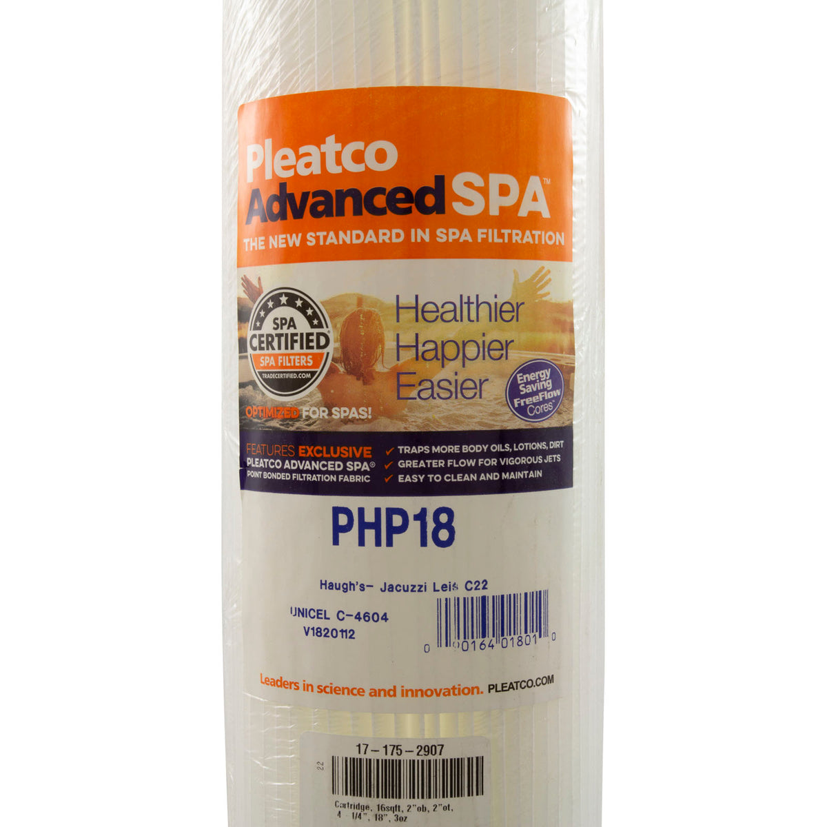 PHP18 Replacement Pool Filter Cartridge - 16 Sq Ft