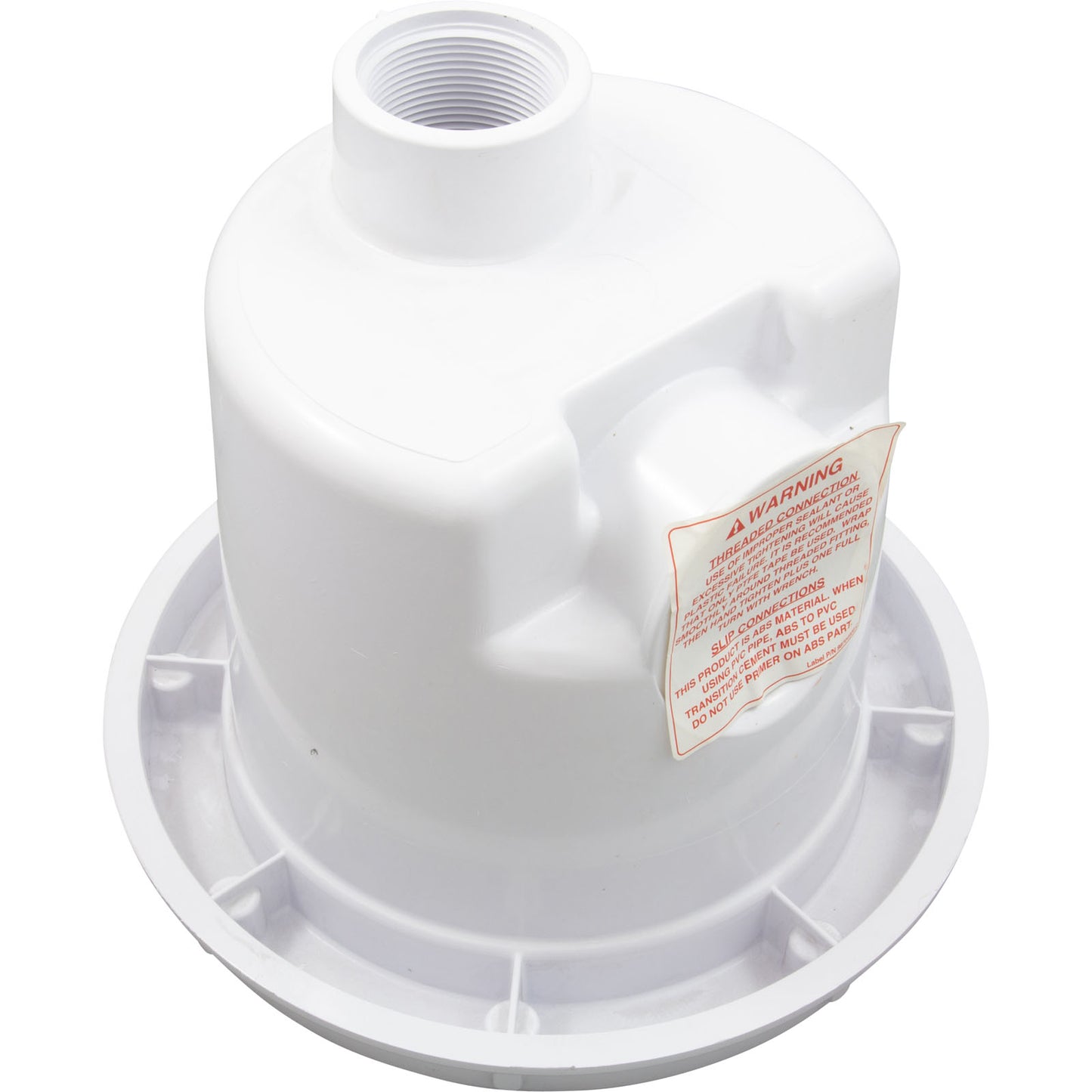 Main Drain, PentStrGrd, 8", 112gpm, 2"Sde, 1-1/2"btm, ABS, Wht, qty2