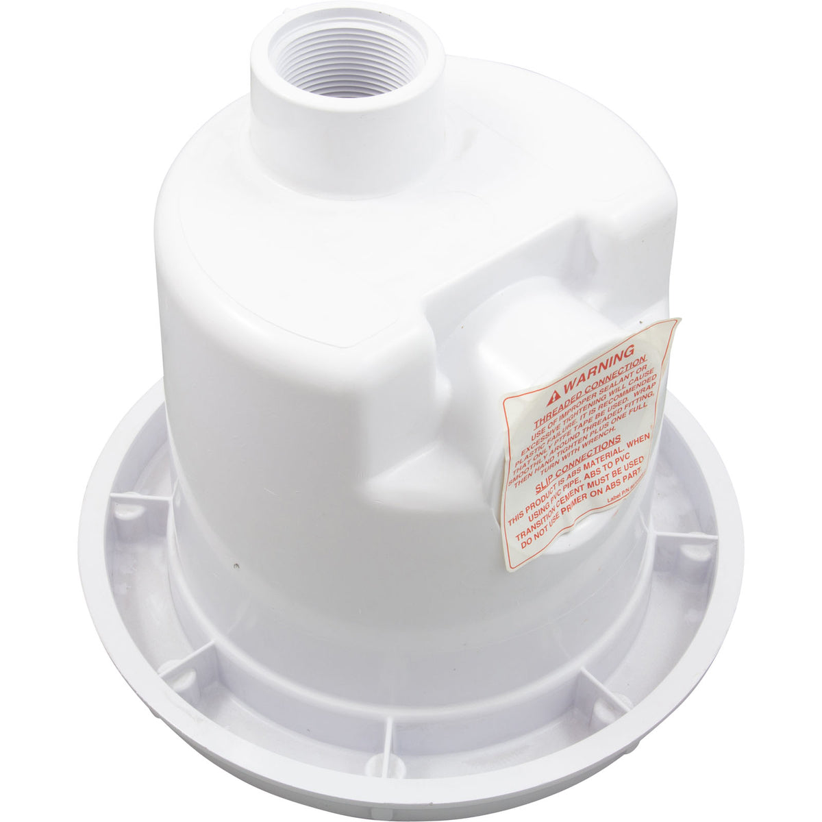 Main Drain, PentStrGrd, 8", 112gpm, 2"Sde, 1-1/2"btm, ABS, Wht, qty2