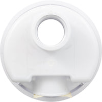 Main Drain, PentStrGrd, 8", 112gpm, 2"Sde, 1-1/2"btm, ABS, Wht, qty2