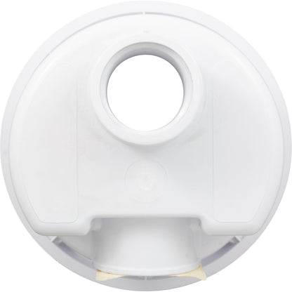 Main Drain, PentStrGrd, 8", 112gpm, 2"Sde, 1-1/2"btm, ABS, Wht, qty2