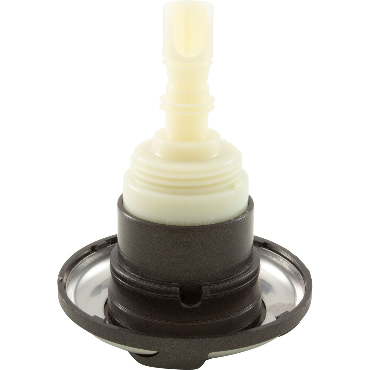 Jet Intl, WW Poly Storm, Swirl, 3-5/8"fd, TwinRoto, SS/DkGry, Thd