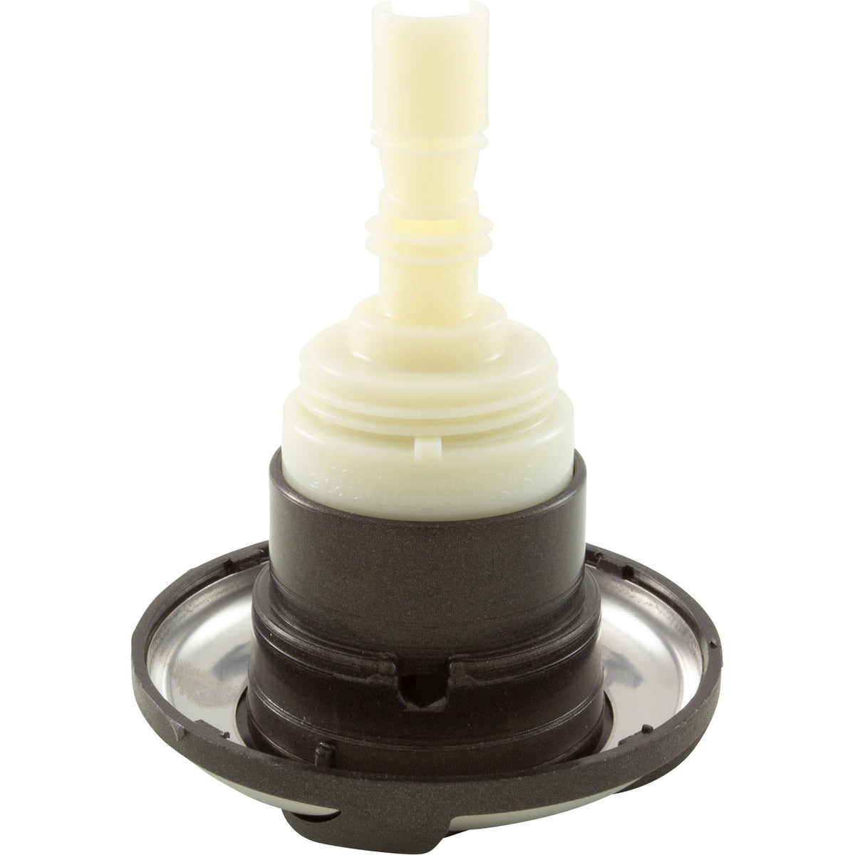 Jet Intl, WW Poly Storm, Swirl, 3-5/8"fd, TwinRoto, SS/DkGry, Thd