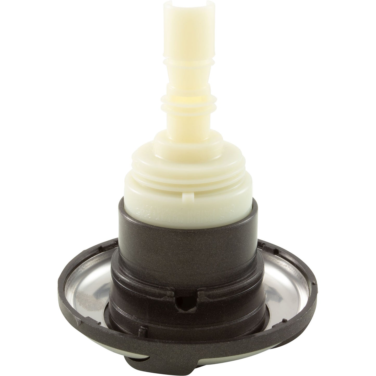 Jet Intl, WW Poly Storm, espiral, 3-5/8" fd, TwinRoto, SS/DkGry, rosca