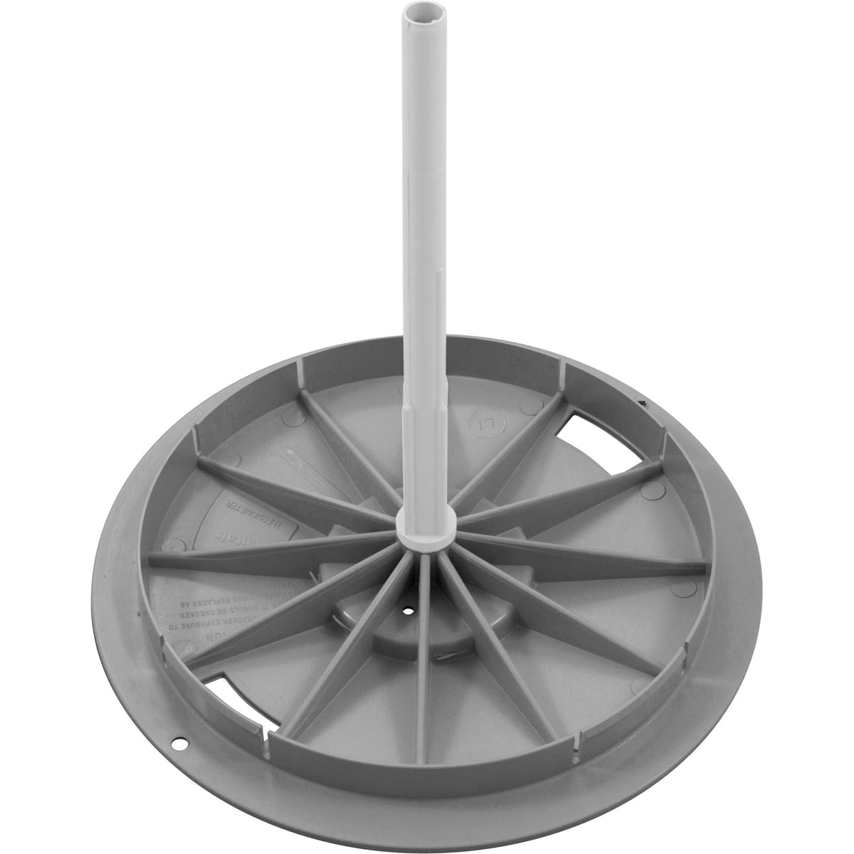 Lid Skimmer w/ Thermometer Std Gray