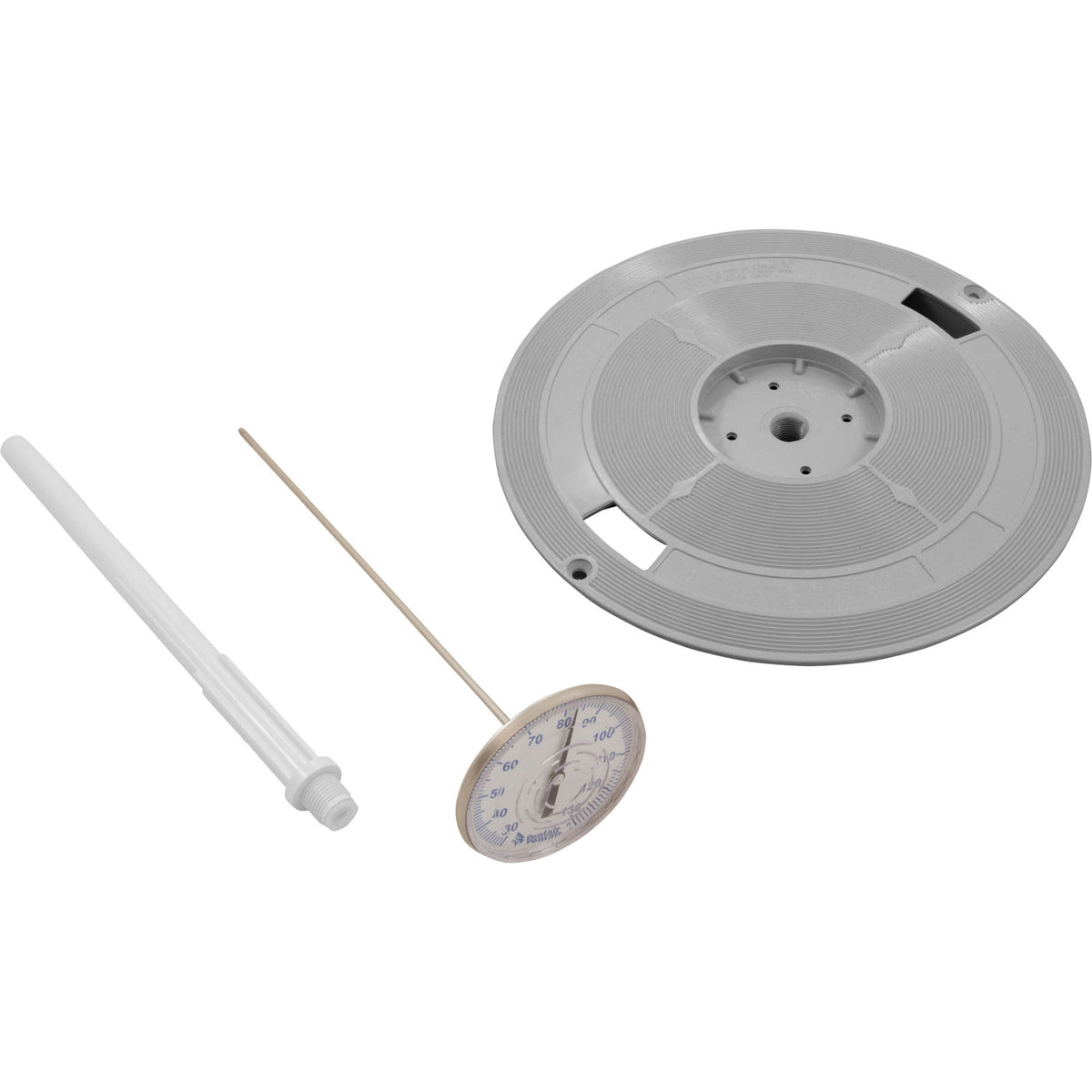 Lid Skimmer w/ Thermometer Std Gray