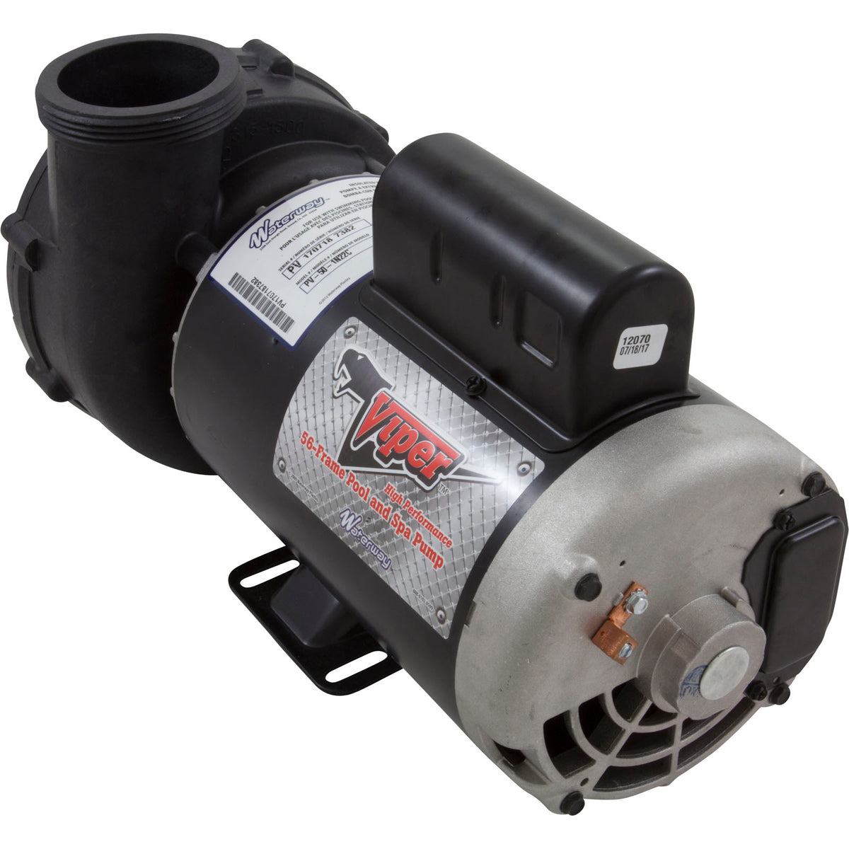 Pump, WW Viper, 5.0hp, 230v, 1-Speed, 56fr, 2-1/2" x 2-1/2", OEM