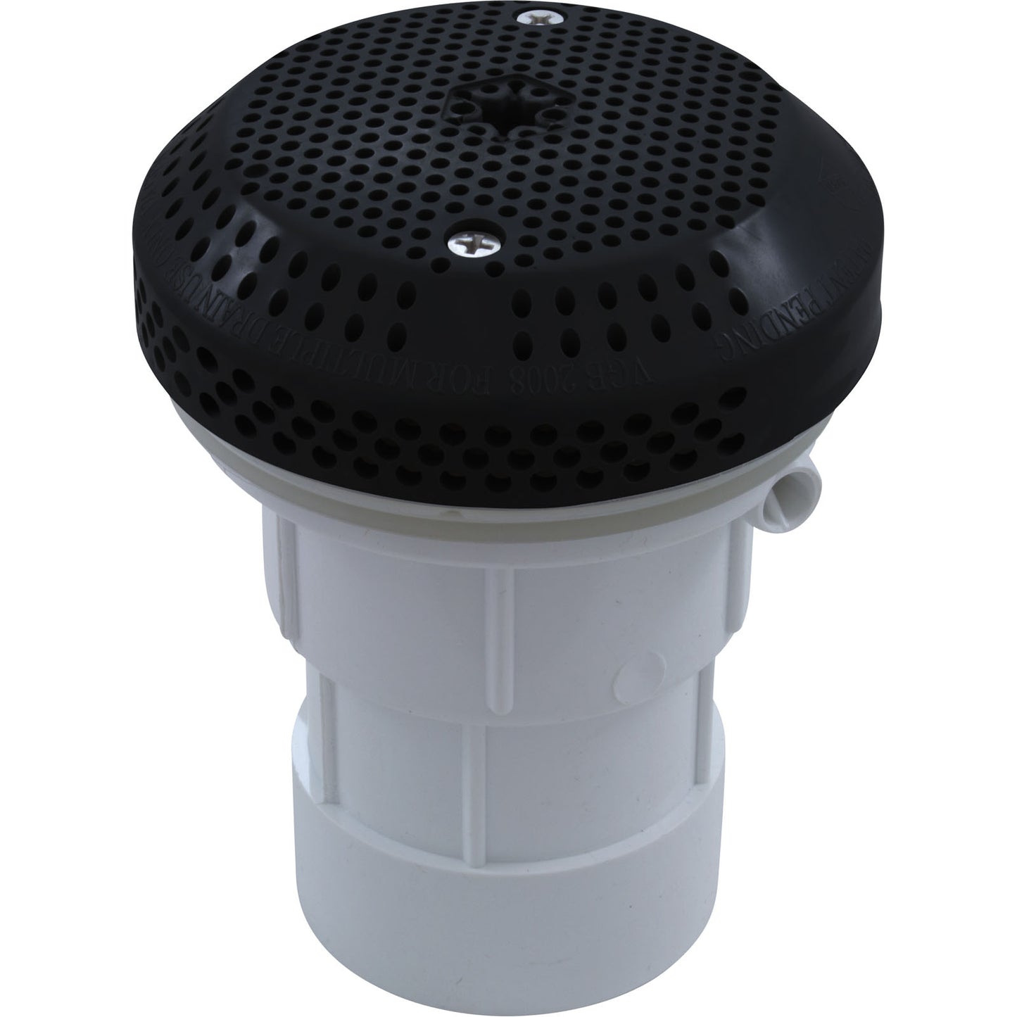 Suction Assembly, BWG/GG, 2-3/8"hs, 2"spg x 1/2"s, Black