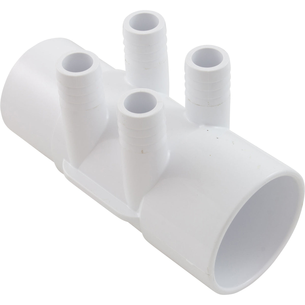 Manifold, 3/4"b, 4 Port, Flow Thru, 2"s x 2"spg, SP
