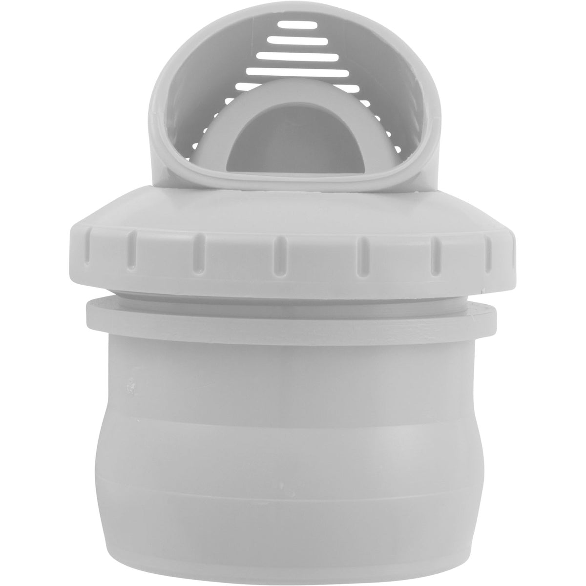 Inlet Fitting, Infusion Venturi, 2" Insider, Glueless, White