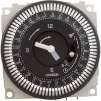 Timer, Grasslin Repl, SPDT, Panel Mount, 115v, 7day