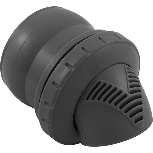 Inlet Fitting, Infusion Venturi, 2" Insider, Glueless, Dark Gray