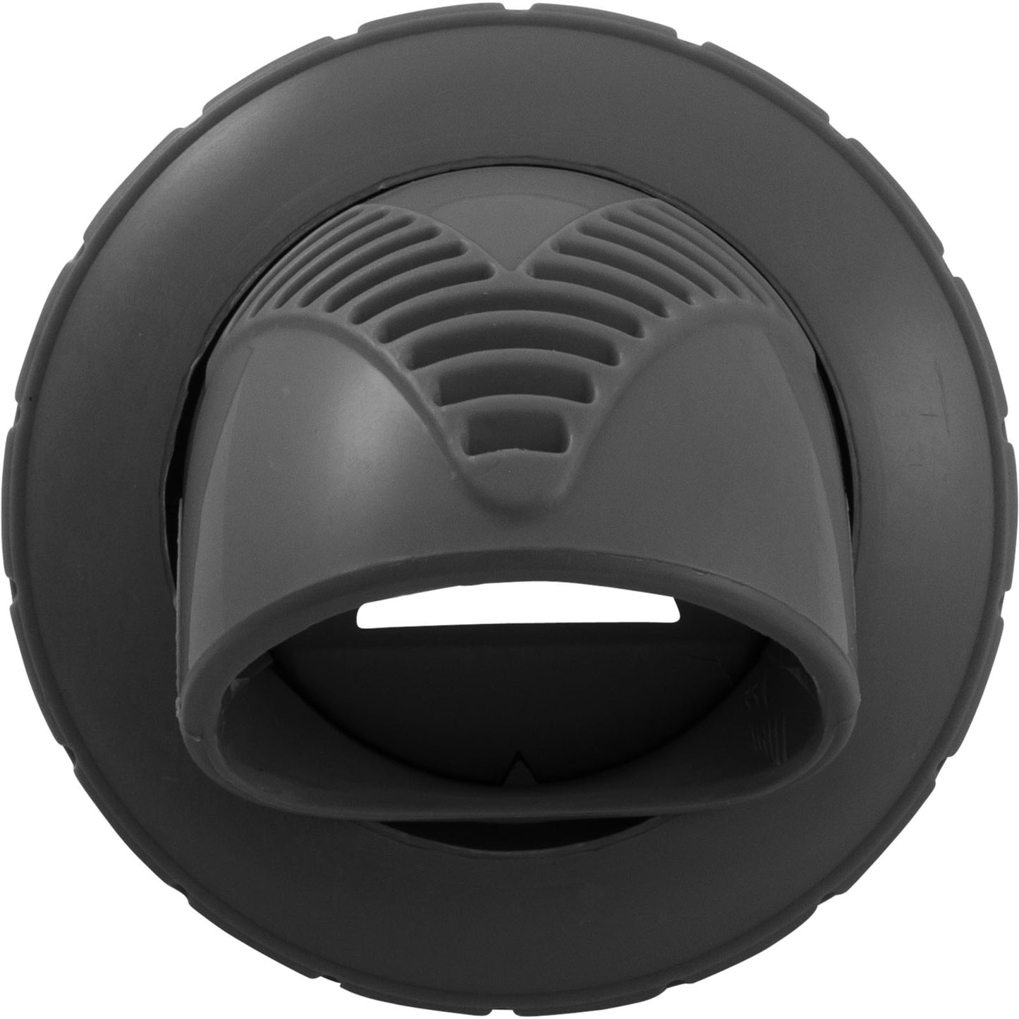 Inlet Fitting, Infusion Venturi, 2" Insider, Glueless, Dark Gray